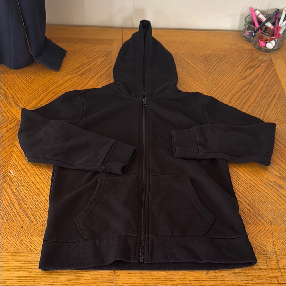 Old Navy Black Zip-Up Hoodie Jacket